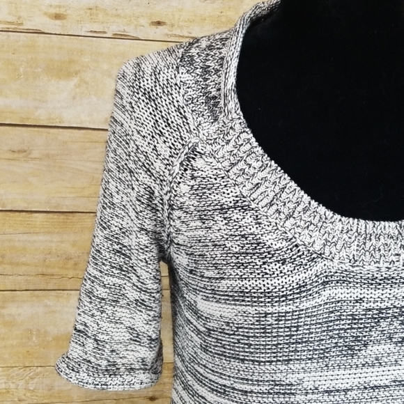 Cabi 973 Marled Pullover Short Sleeve Sweater - Picture 4 of 7